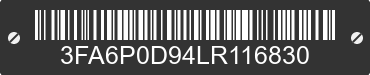 2020 FORD Fusion 3FA6P0D94LR116830 VIN decoded
