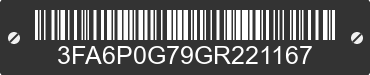 2016 FORD Fusion 3FA6P0G79GR221167 VIN decoded