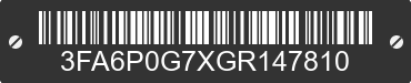 2016 FORD Fusion 3FA6P0G7XGR147810 VIN decoded