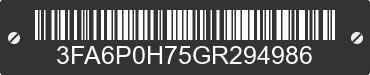 2016 FORD Fusion 3FA6P0H75GR294986 VIN decoded