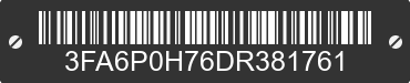 2013 FORD Fusion 3FA6P0H76DR381761 VIN decoded