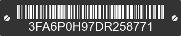 2013 FORD Fusion 3FA6P0H97DR258771 VIN decoded