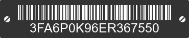 2014 FORD Fusion 3FA6P0K96ER367550 VIN decoded