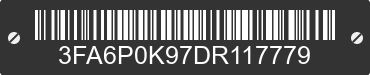 2013 FORD Fusion 3FA6P0K97DR117779 VIN decoded