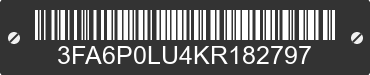 2019 FORD Fusion 3FA6P0LU4KR182797 VIN decoded