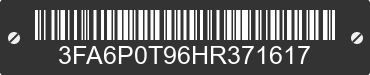 2017 FORD Fusion 3FA6P0T96HR371617 VIN decoded