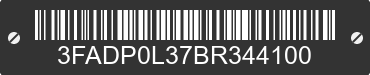 2011 FORD Fusion 3FADP0L37BR344100 VIN decoded