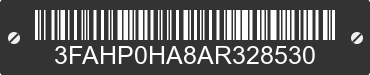 2010 FORD Fusion 3FAHP0HA8AR328530 VIN decoded