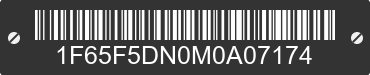 2021 FORD Motorhome Chassis 1F65F5DN0M0A07174 VIN decoded