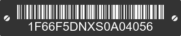 2025 FORD Motorhome Chassis 1F66F5DNXS0A04056 VIN decoded