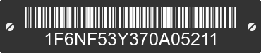2007 FORD Motorhome Chassis 1F6NF53Y370A05211 VIN decoded