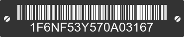 2007 FORD Motorhome Chassis 1F6NF53Y570A03167 VIN decoded