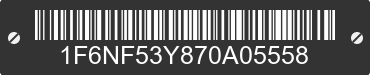 2007 FORD Motorhome Chassis 1F6NF53Y870A05558 VIN decoded