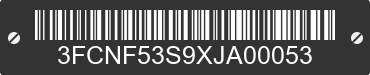 1999 FORD Motorhome Chassis 3FCNF53S9XJA00053 VIN decoded