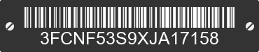 1999 FORD Motorhome Chassis 3FCNF53S9XJA17158 VIN decoded