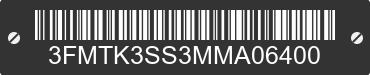 2021 FORD Mustang Mach-E 3FMTK3SS3MMA06400 VIN decoded