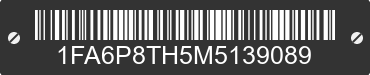 2021 FORD Mustang 1FA6P8TH5M5139089 VIN decoded