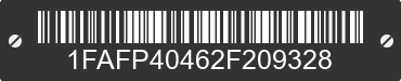 2002 FORD Mustang 1FAFP40462F209328 VIN decoded