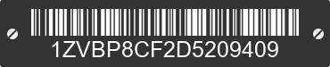 2013 FORD Mustang 1ZVBP8CF2D5209409 VIN decoded