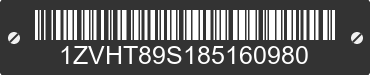 2008 FORD Mustang 1ZVHT89S185160980 VIN decoded