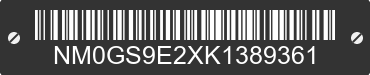 2019 FORD Transit Connect NM0GS9E2XK1389361 VIN decoded