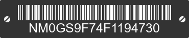 2015 FORD Transit Connect NM0GS9F74F1194730 VIN decoded