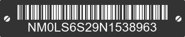 2022 FORD Transit Connect NM0LS6S29N1538963 VIN decoded