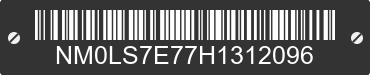 2017 FORD Transit Connect NM0LS7E77H1312096 VIN decoded