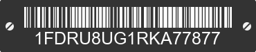 2024 FORD Transit 1FDRU8UG1RKA77877 VIN decoded