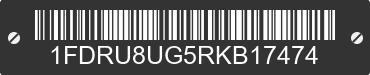 2024 FORD Transit 1FDRU8UG5RKB17474 VIN decoded