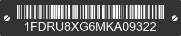 2021 FORD Transit 1FDRU8XG6MKA09322 VIN decoded
