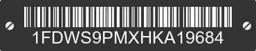 2017 FORD Transit 1FDWS9PMXHKA19684 VIN decoded
