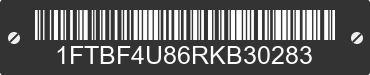 2024 FORD Transit 1FTBF4U86RKB30283 VIN decoded