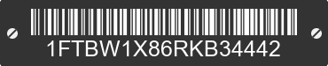2024 FORD Transit 1FTBW1X86RKB34442 VIN decoded
