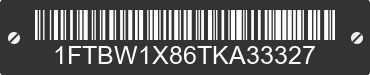 2026 FORD Transit 1FTBW1X86TKA33327 VIN decoded
