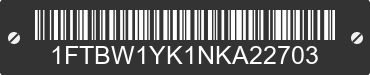2022 FORD Transit 1FTBW1YK1NKA22703 VIN decoded