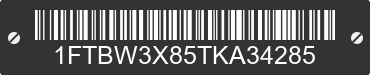 2026 FORD Transit 1FTBW3X85TKA34285 VIN decoded