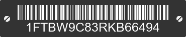 2024 FORD Transit 1FTBW9C83RKB66494 VIN decoded