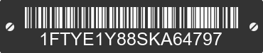 2025 FORD Transit 1FTYE1Y88SKA64797 VIN decoded
