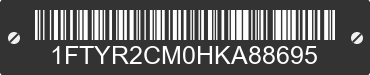 2017 FORD Transit 1FTYR2CM0HKA88695 VIN decoded
