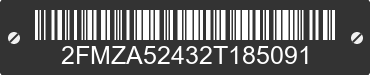 2002 FORD Windstar 2FMZA52432T185091 VIN decoded
