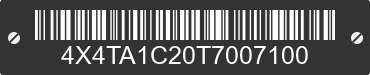 2026 FOREST RIVER Airelume 4X4TA1C20T7007100 VIN decoded