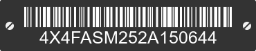2002 FOREST RIVER All American Sport 4X4FASM252A150644 VIN decoded