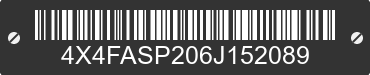 2006 FOREST RIVER All American Sport 4X4FASP206J152089 VIN decoded
