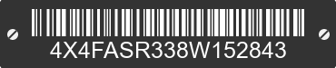 2008 FOREST RIVER All American Sport 4X4FASR338W152843 VIN decoded
