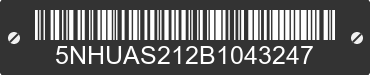 2011 FOREST RIVER Angle Steel 5NHUAS212B1043247 VIN decoded