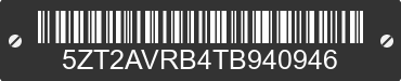 2026 FOREST RIVER Avenger 5ZT2AVRB4TB940946 VIN decoded