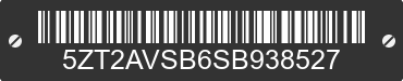 2025 FOREST RIVER Avenger 5ZT2AVSB6SB938527 VIN decoded