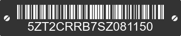 2025 FOREST RIVER Campsite Reserve 5ZT2CRRB7SZ081150 VIN decoded