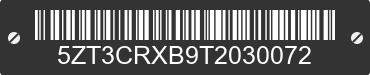 2026 FOREST RIVER Campsite Reserve 5ZT3CRXB9T2030072 VIN decoded